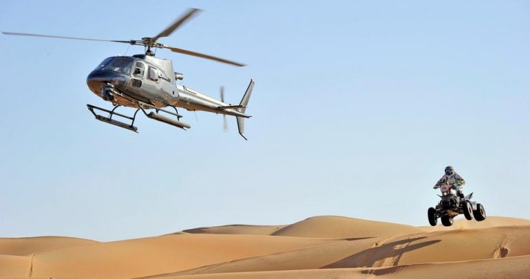استكشاف مسارات جديدة لرالي أبوظبي الصحراوي